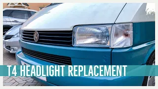 VW Transporter T4 Headlight Replacement Removal and Refit Full Guide