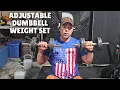 CAP Barbell Adjustable Dumbbell Weight Set
