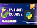 Day 2 Unit 1 Python Programming Class 12 Semester 3 Computer Science Computer Application