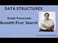 Breadth First Search BFS traversal Graph traversals Application of Queue