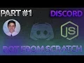 Making a Discord Bot From Scratch - Part 1 Getting Started Command Handler Node js