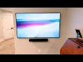 How to hide or conceal the Samsung One Connect Box in the wall behind the Samsung Frame TV