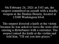 Assault w Deadly Weapon - 13300 Washington Blvd 02 24 21
