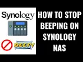 How to Stop Beeping on Synology NAS