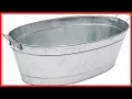 Great product - Achla Designs C-55 Large Galvanized Steel Metal Oval tub