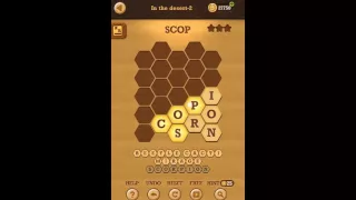 Words Crush Hidden Themes In the desert Pack 5x5 Level 2 Walkthrough