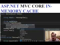 In-Memory Cache for ASP NET C CORE November 2020