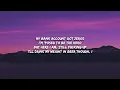 HONESTAV - I’d rather overdose (Lyrics) feat. Z "if only you loved me like you love getting high"