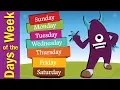 Download Lagu Days of the Week Song for Kids | Kindergarten, Preschool \u0026 ESL | Fun Kids English