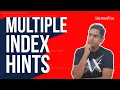 SQL Server Index Internals - Multiple Index Hints by SSMS