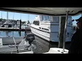 Beneteau Swift Trawler docking Twin Dolphin Marina