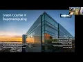 1 - Welcome and Introduction to Parallel Programming Concepts