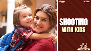 Mimi - Shooting With Kids Kriti Pankaj Sai Dinesh Laxman Streaming Now JioCinema Netflix