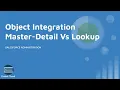 Object Integration - Part 4 How To Configure Master