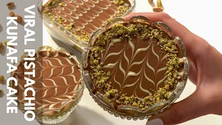 كيكة دبي الهبة الذ وصفة جر بتها Making The Viral Dubai Chocolate Into A Cake 