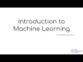 Machine Learning Webinar Day 1