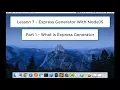 How to Set Up Express Generator with Node js