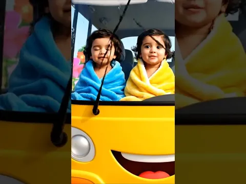 Wheels on The Bus baby version by LetsgoMartin #kidsvideo