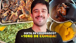 25 MARMITAS de CHURRASCO p/ 2 PESSOAS e 15 dias de DIETA COMPLETA! + de 10kg de comida em 2 horas!