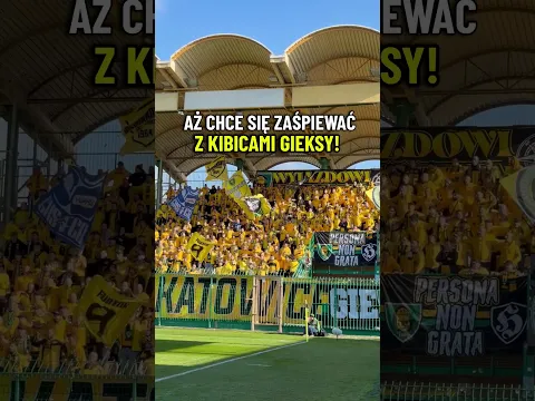 TAK ŚPIEWAJĄ KIBICE GIEKSY! AŻ CHCE SIĘ DO NICH DOŁĄCZYĆ! #SHORTS