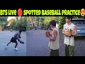 Download Lagu BTS V LIVE 🔴 Spotted Practicing for His First Pitch | Live Baseball ⚾ BTS Kim Taehyung LiVE 🔴 #bts 