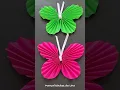 How to make easy and quick paper butterflies