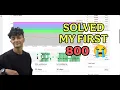 I SOLVED MY FIRST 800 RATED PROBLEM ON CF with explanation