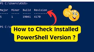How to Check Installed PowerShell Version 3 Easy Way