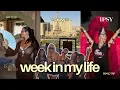 BUSY WEEK IN MY LIFE brand trips influencer events 6am workouts packing