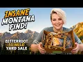 Vintage Treasure Hunting Bitterroot 50 Mile Yard Sale Haul Day 1