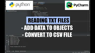 Reading and writing txt and csv files in Python 3