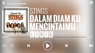 stings dalam diam aku mencintaimu lirik 