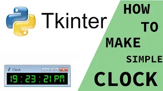 How to Make a Clock Using Tkinter Module Python Digital Clock Yoo The Best