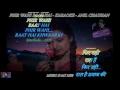 Download Lagu Phir Wahi Raat Hai - Karaoke With Scrolling Lyrics Eng. \u0026 हिंदी