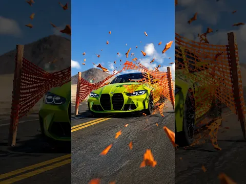 How many nets to stop a BMW M4? 🧐