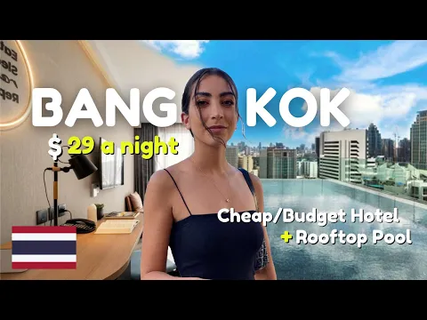 Download MP3 Is This The Best Cheap Hotel in Bangkok 🇹🇭 - $29 a Night Luxury Hotel