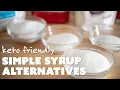 Allulose Monk Fruit Erythritol BEST SUGAR ALTERNATIVES FOR KETO COCKTAILS