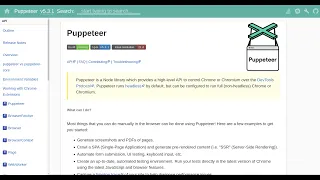 Web Scraping with Puppeteer