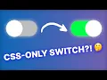 This CHECKBOX HACK is AMAZING CSS-only TOGGLE SWITCH