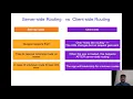 Server-side routing vs Client-side routing