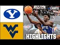 BYU Cougars vs West Virginia Mountaineers Big 12 MBB Tournament Highlights ESPN CBB