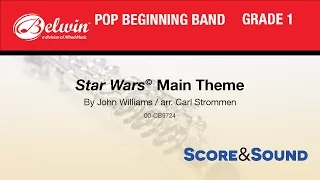 Star Wars Main Theme arr Carl Strommen - Score Sound