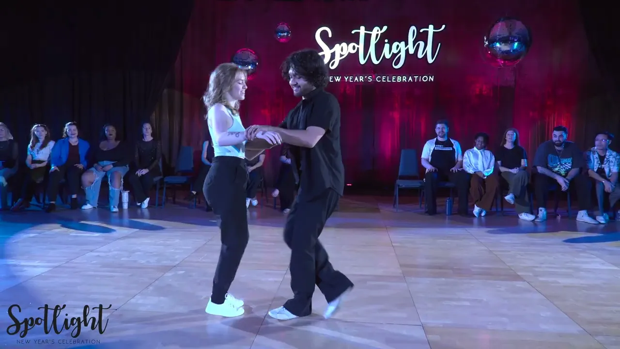 Spotlight New Year's Celebration 2025/2026 Novice Jack & Jill Sayan Chattopadhyay & Grey Foster