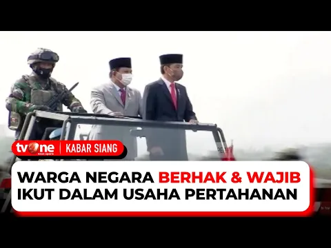 Presiden Jokowi Tetapkan 3.103 Anggota Komponen Cadangan Tahun 2021