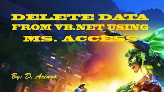 Delete Data From VB net To MS Access DataBase Table
