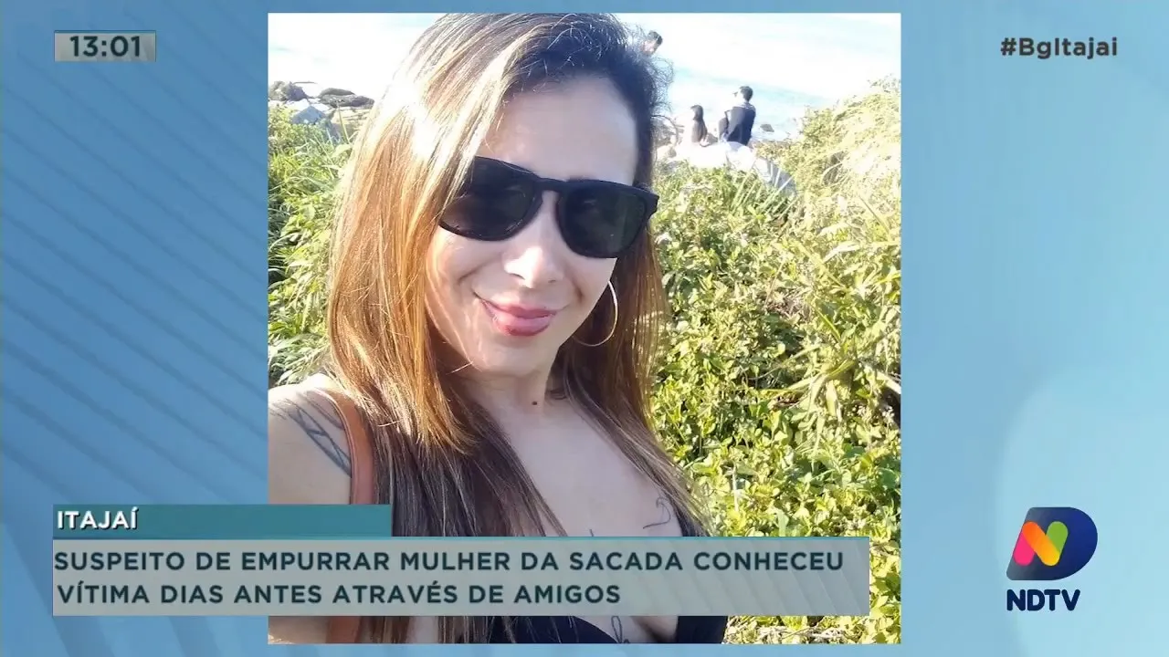 Suspeito de empurrar mulher da sacada conheceu vítima dias antes através de amigos