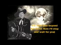 Just beyond the Moon Tex Ritter with Lyrics