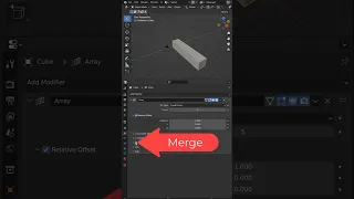 How to use the Array Mod in Blender