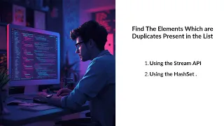 How to Find Duplicate Elements in a List Using Java Stream API Java 8 Streams 2026 Latest Java