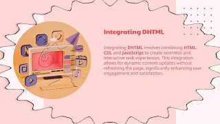 DHTML Combining HTML CSS and JavaScript